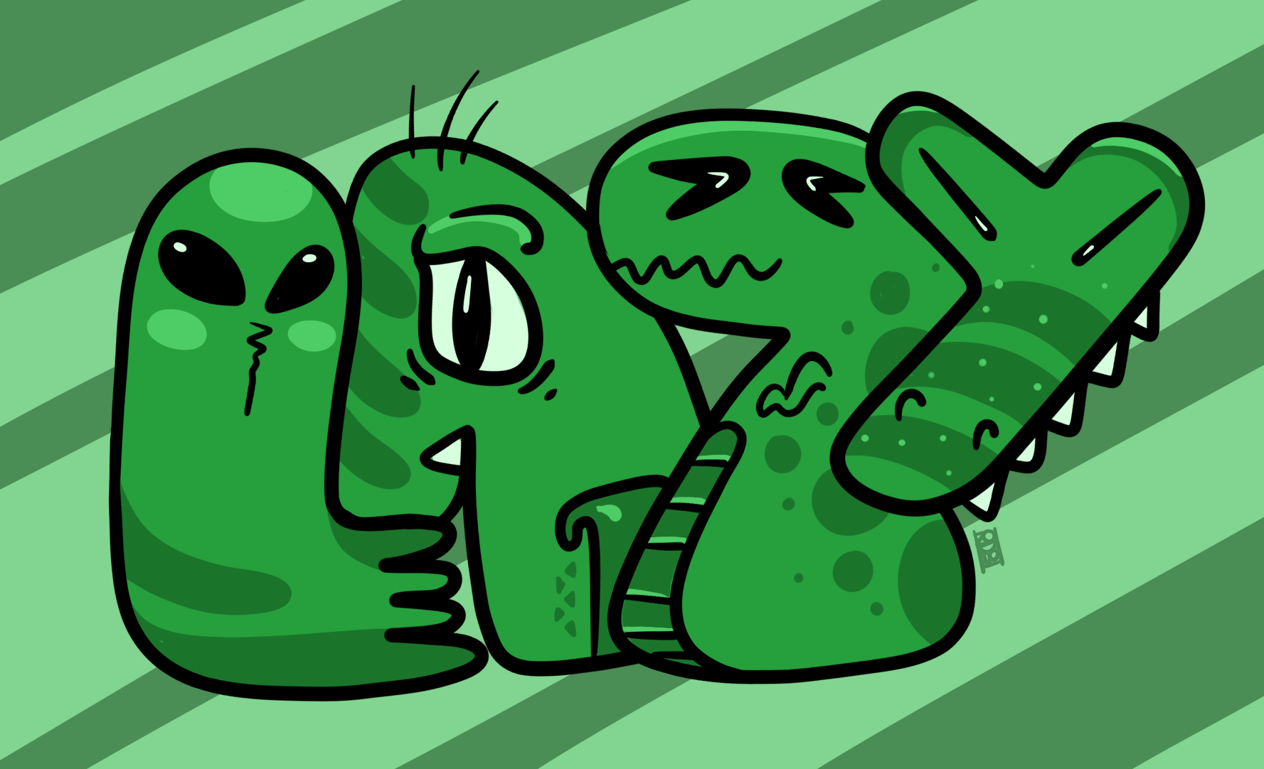 lazy green lazy green